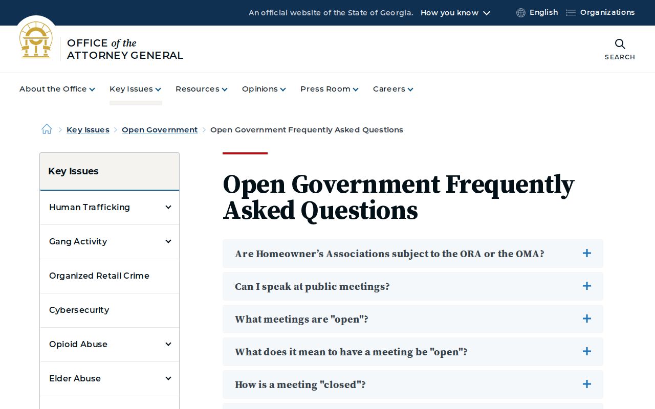 Carrollton city directory Georgia open government resource