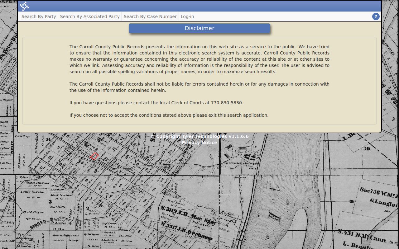 Carrollton residents directory county court search