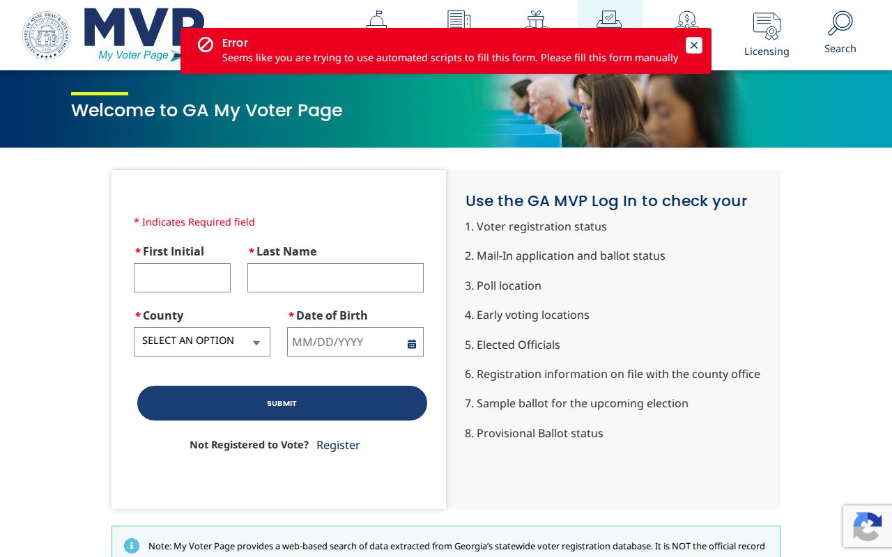 Carrollton residents directory Georgia voter lookup