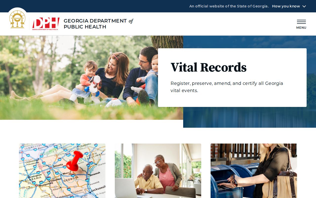 Carrollton residents directory Georgia vital records ordering